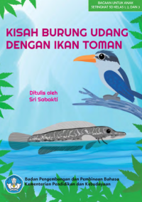 Image of Kisah burung udang dengan ikan toman